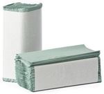Picture of INTERFOLD HAND TOWELS 1PLY GREEN 1X3600