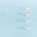 Picture of FORKS CLEAR HEAVYWEIGHT (18CM) 1X1000