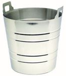 Picture of S/S RIBBED WINE BUCKET 19X20CM EACH