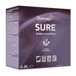 Picture of SURE ANTIBAC HAND WASH 6X0.8L