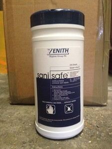 Picture of ZENITH SANISAFE BACT SURFACE WIPES 1X200