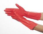 Picture of PURA PVC RED GLOVE MED 175