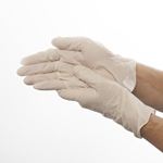 Picture of WHITE EXTRA LARGE LATEX GLOVES 1x100pk