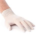 Picture of GD05 P/FREE LATEX GLOVES MEDIUM 1X100