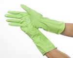 Picture of GD03 LARGE GREEN RUBBER GLOVES 1X12