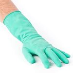 Picture of GD03 SMALL GREEN RUBBER GLOVES 1X12