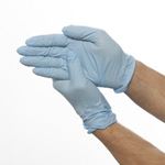 Picture of GD19  NITRILE BLUE P/F SMALL 1X100