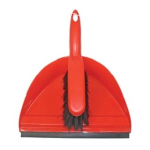 Picture of DUST PAN & BRUSH RED COMPLETE EACH