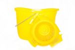 Picture of YELLOW 12L PLASTIC BUCKET WITH WRINGER