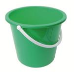 Picture of GREEN  PLASTIC BUCKET 10LTR