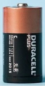 Picture of MN1400 DURACELL C-CELL ALKALINE BATTERY