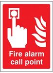 Picture of FIRE ALARM CALL POINT (vinyl) 150X200MM