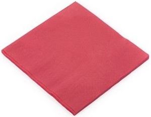 Picture of BURGUNDY 2PLY NAPKIN 33CM 4F  1X2000