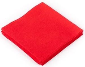 Picture of RED 2PLY C/TAIL NAPKIN 23CM 3X2000