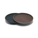 Picture of TRAY NON-SLIP ROUND BLACK 11" EACH