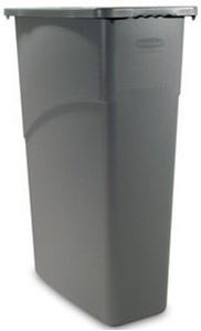 Picture of GREY SLIM JIM® 60L WASTE CONT W/HANDLES