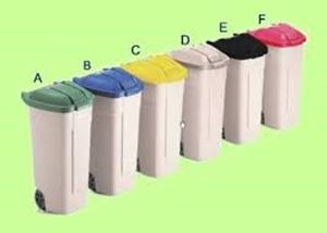 Picture of LID BIN YELLOW 100LTR