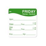Picture of FRIDAY 2"X2" REMOVABLE LABEL 1X500