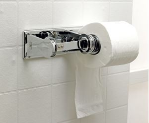 Picture of TOILET ROLL HOLDER CHROME RT23 DBL