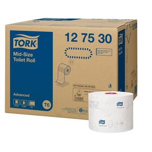 Picture of TORK MID-SIZE TOILET ROLL ADVANCED 1X27