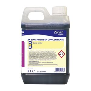 Picture of 2X BIO SANITISER CONCENTRATE 2X2L