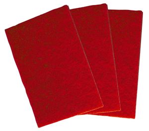 Picture of STD SCOURING PAD 6"X9" RED 1X10 826R