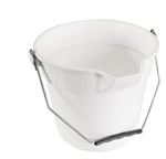 Picture of 102953 ROUND BUCKET 10 LITRE - WHITE