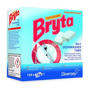 Picture of BRYTA 5IN1 DISHWASHERTABS 4X120PC GB,IRL